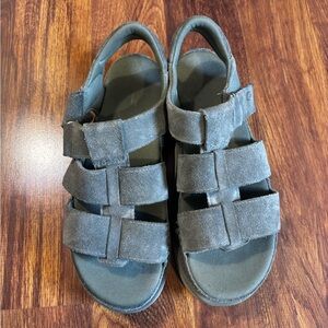 UGG Goldenstar Strap Sandal Moss Green - Size 9